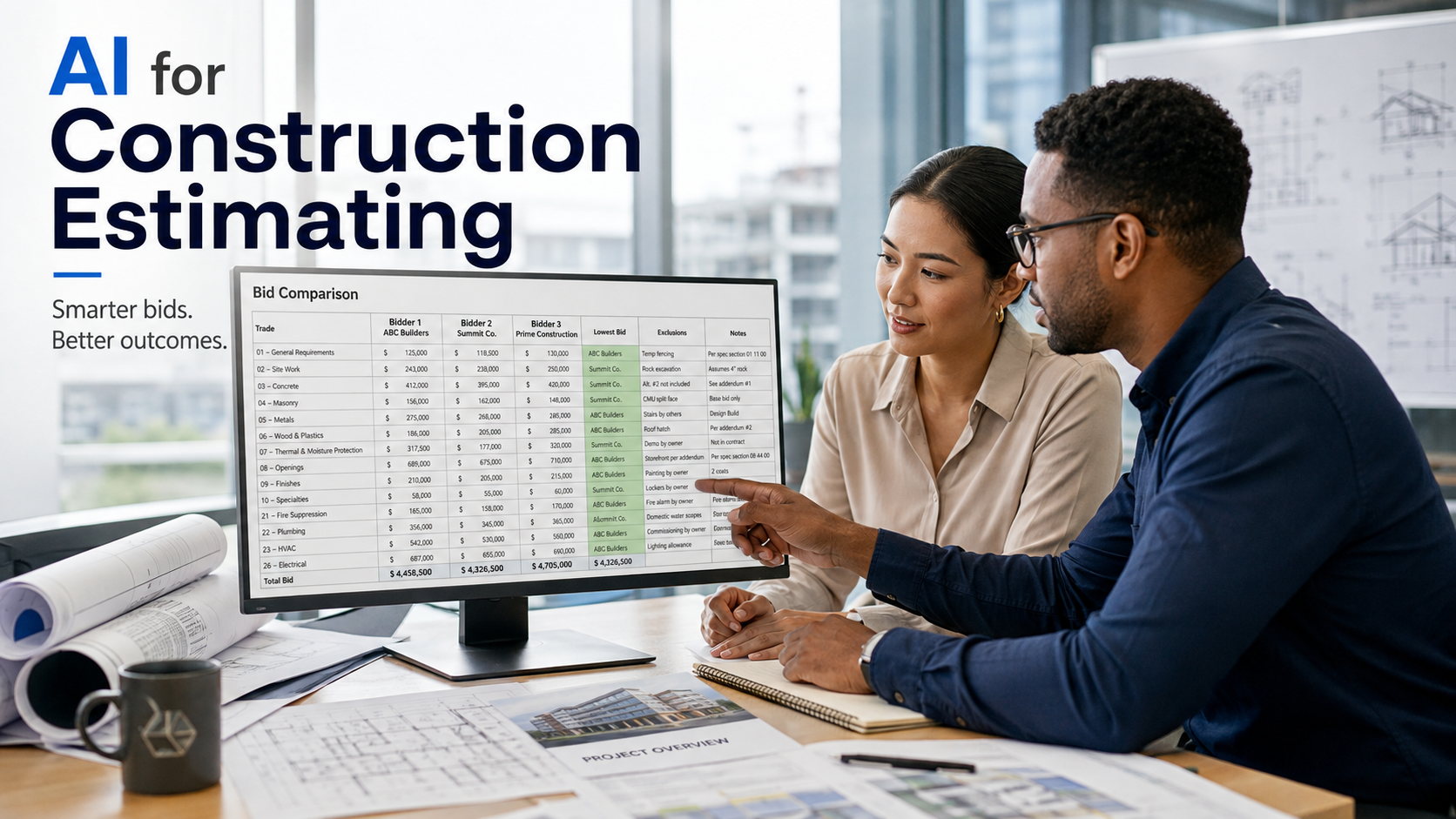  AI for Construction Estimating