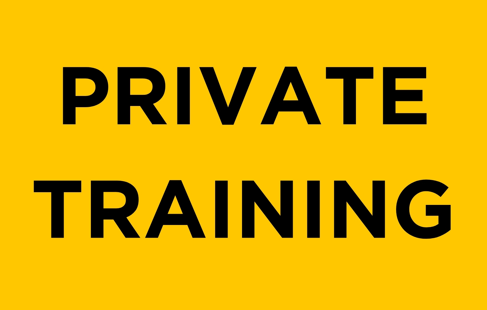 Private Training