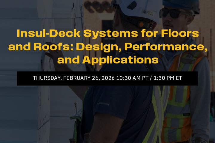 Insul-Deck Systems for Floors and Roofs: Design, Performance, and Applications